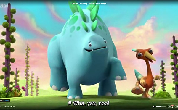 好奇小恐龙/快乐小恐龙 Dinopaws 全高清51集 (动画+MP3)【BBC启蒙动画】