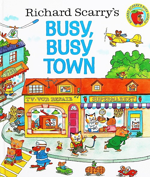 Richard Scarry Busy Day StoryBooks 理查德斯凯瑞忙忙碌碌镇系列绘本16册(PDF)