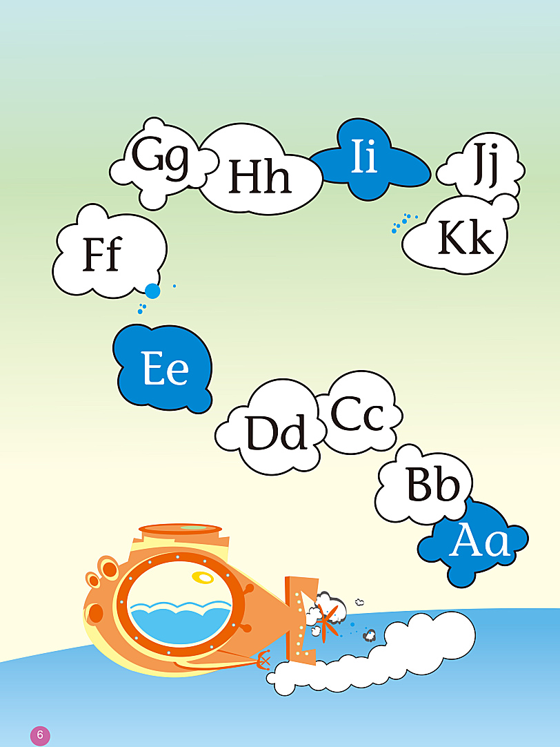 Fun With Phonics 1-7册全 单词卡