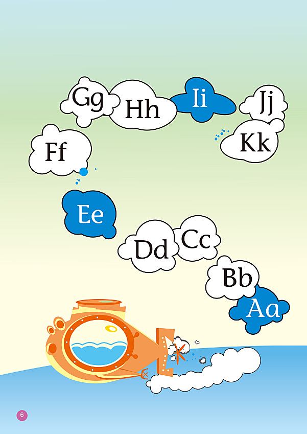 Fun With Phonics 1-7册全 单词卡