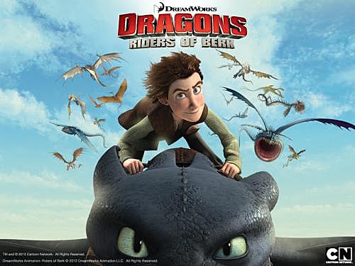 驯龙高手 Dragons Riders of Berk 1/2/3季 英文版