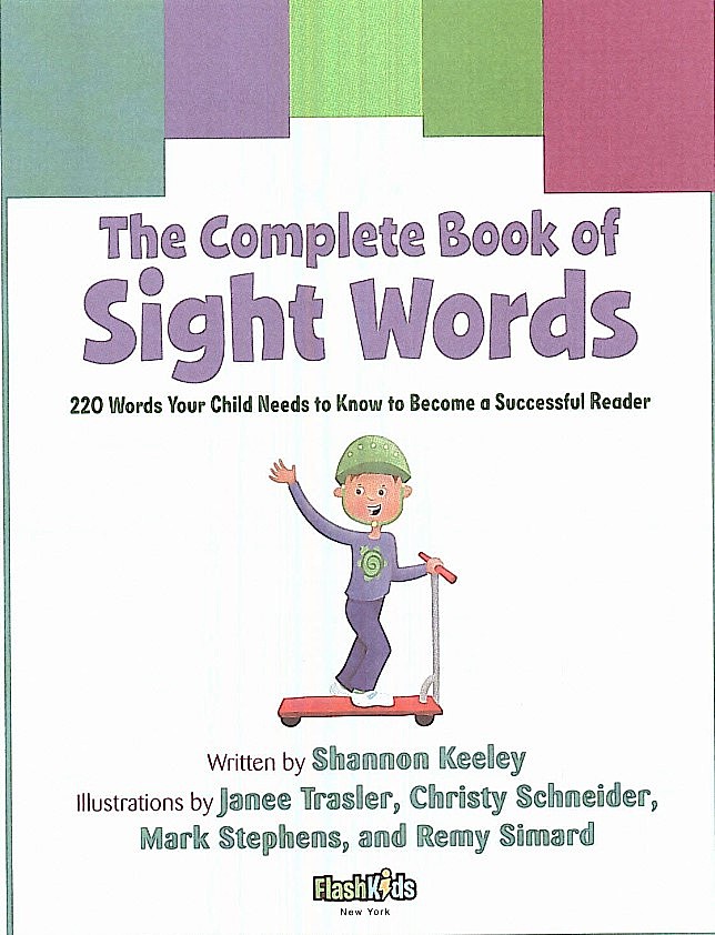 美国最畅销的自然拼读教材The complete book of alphebat, phonics, sight words三部曲 PDF