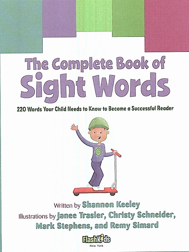 美国最畅销的自然拼读教材The complete book of alphebat, phonics, sight words三部曲 PDF