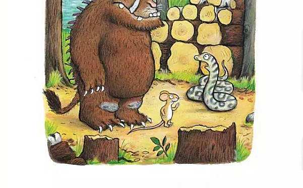 The Gruffaloa nd the Gruffalos child咕噜牛和孩子们(PDF MP3)