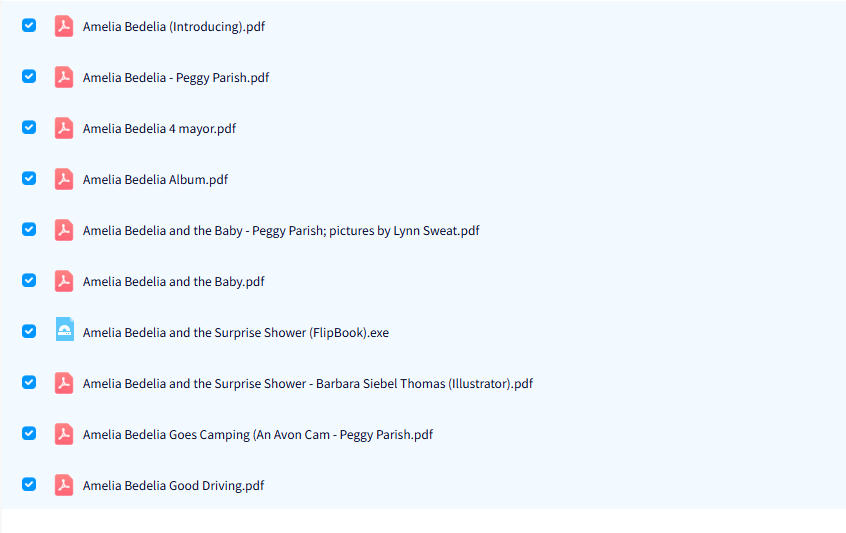 Amelia Bedelia 糊涂的女佣系列(PDF MP3)