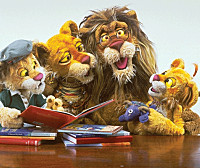 【自然拼读动画】我们一家都是狮 Between the Lions 1-7季共98集