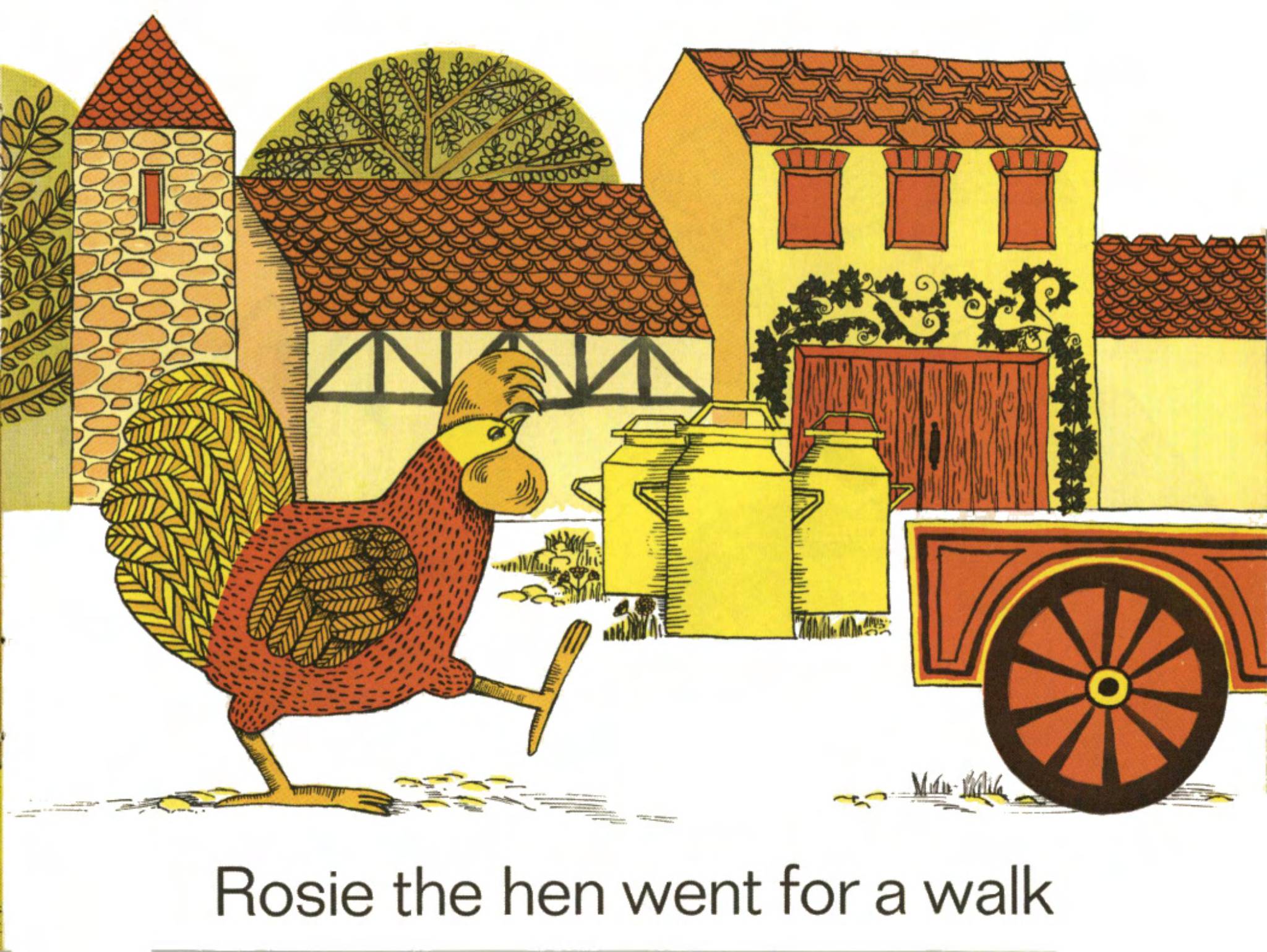 Rosie Walk母鸡萝丝去散步(PDF MP3 视频)