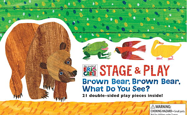 Brown Bear,Brown Bear,What Do You See棕熊,棕熊,你在看什么?(PDF+MP3+视频)