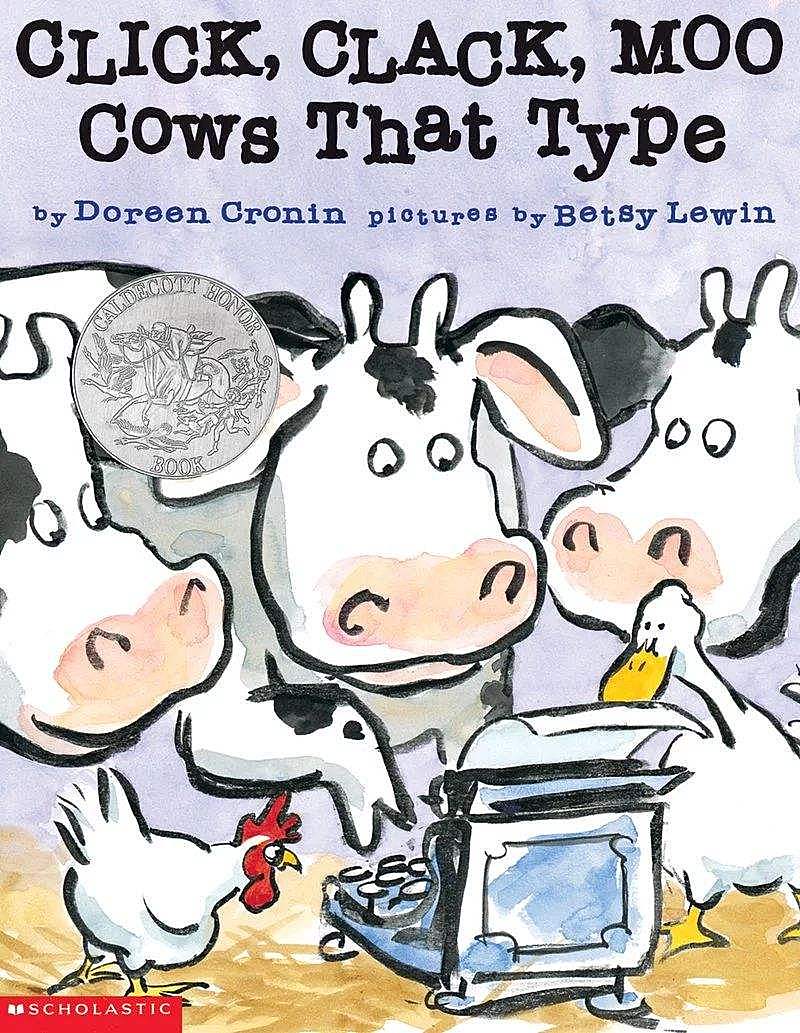 Click Clack Moo Cows That Type会打字的牛（PDF+MP3+视频）