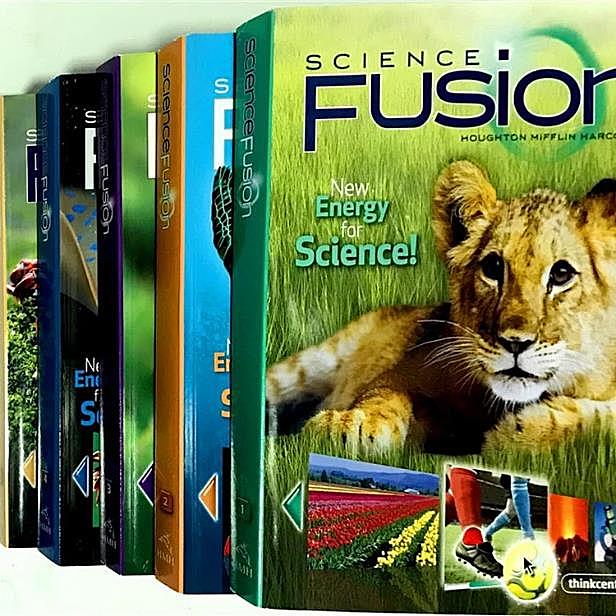 美国新版德州科学教材ScienceFusion(幼儿园、小学1-5年级教材)–可点读