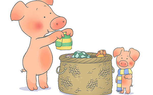 威比猪 Wibbly Pig(BBC系列)英文 中文版