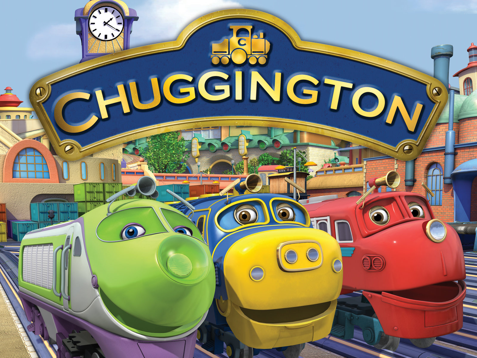 bbc原版英语动画片 chuggington（火车宝宝 ）