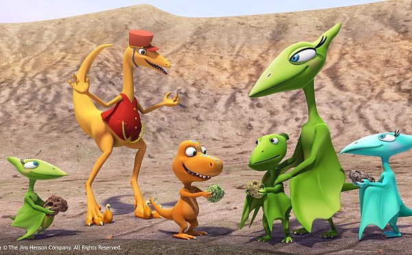 恐龙列车 dinosaur train英文动画片