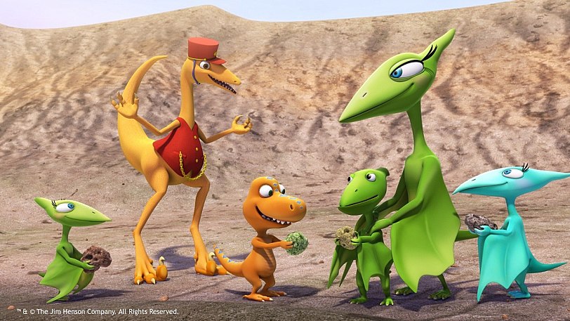 恐龙列车 dinosaur train英文动画片