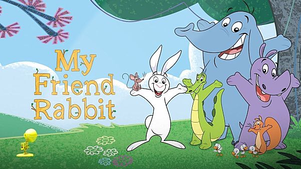 My friend rabbit 我的兔子朋友英文动画+绘本