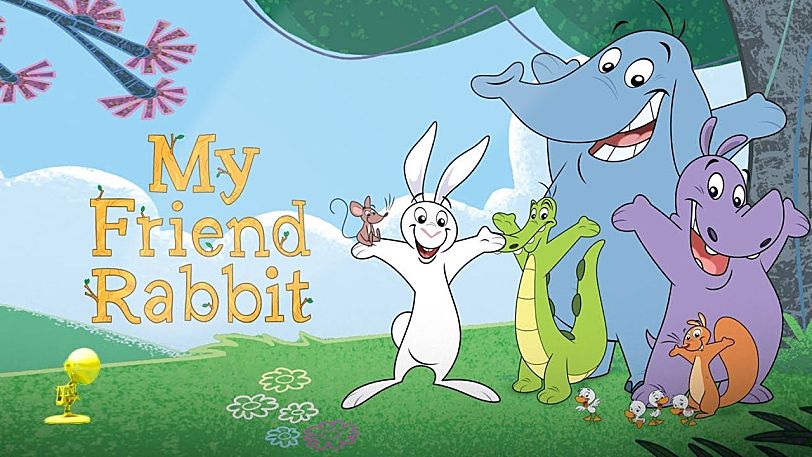 My friend rabbit 我的兔子朋友英文动画+绘本