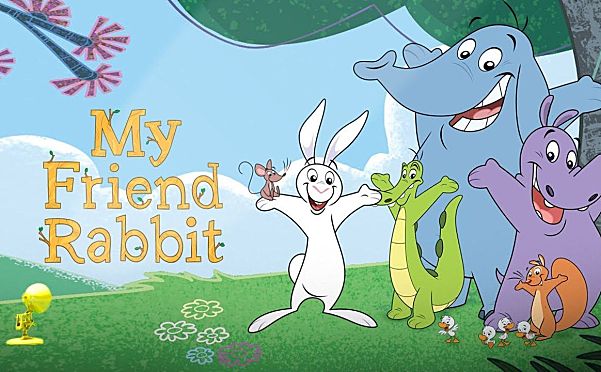 My friend rabbit 我的兔子朋友英文动画+绘本