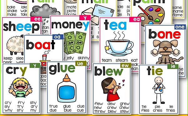 自然拼读神器,115组PhonicsPoster单词闪卡