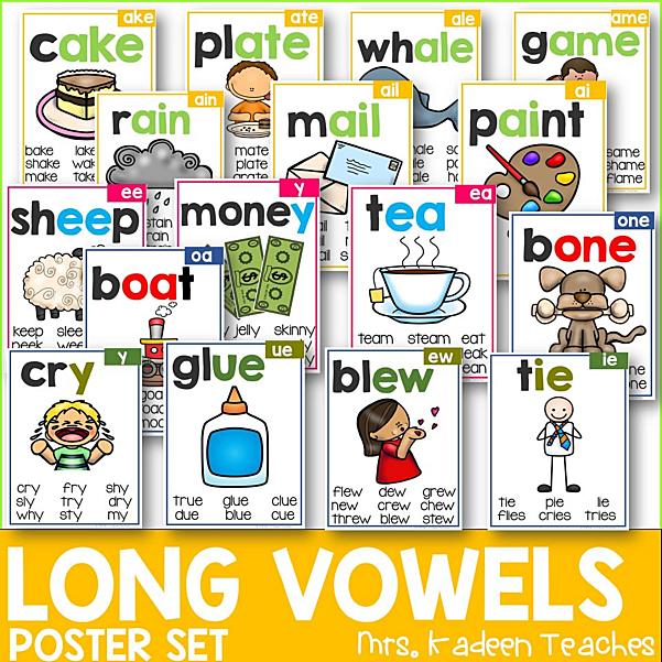 自然拼读神器,115组PhonicsPoster单词闪卡