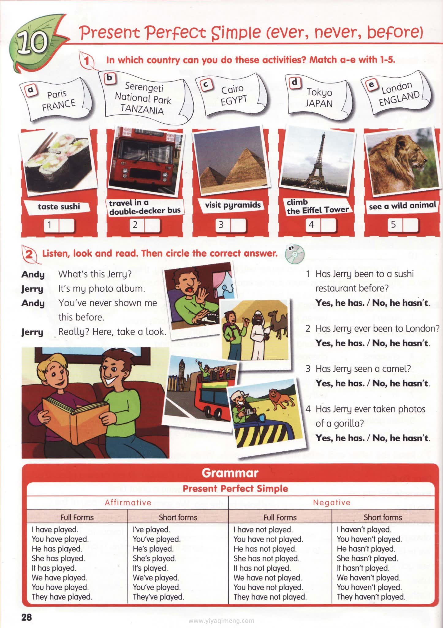 聪明语法词汇 Smart Grammar and Vocabulary 1-6级
