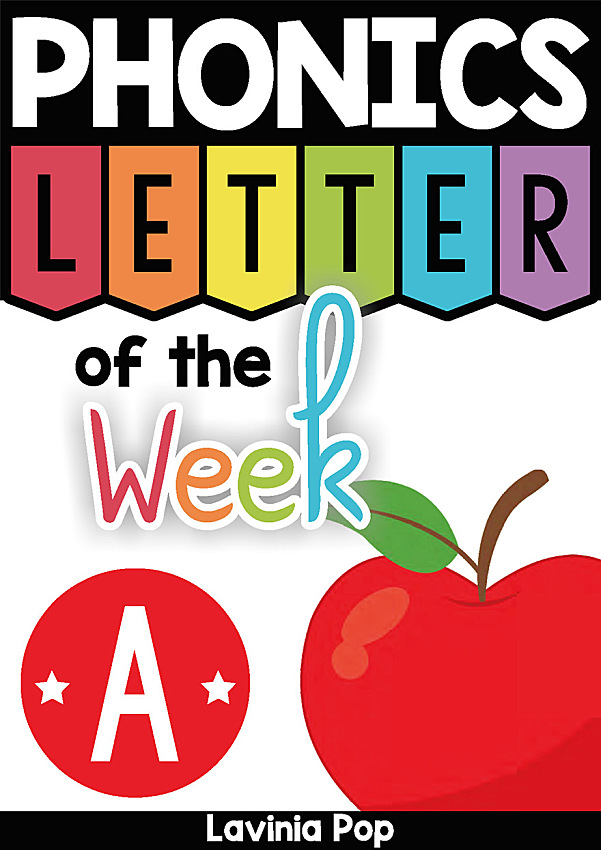 phonics Letter of the Week-26个字母启蒙全套2262页（可制卡可做练习）
