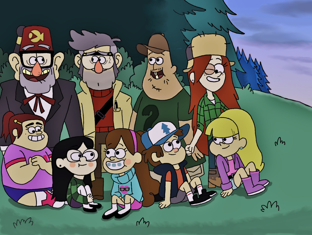 怪诞小镇 gravity falls（迪士尼系列）1