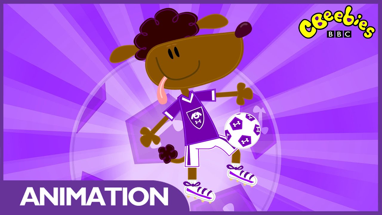 bbc足球题材动画片：footy pups 英文版1 2季 共60集