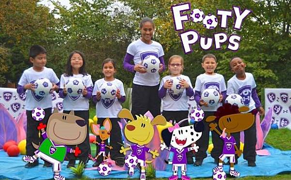 BBC足球题材动画片：Footy Pups 英文版1-2季 共60集