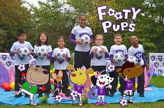 BBC足球题材动画片：Footy Pups 英文版1-2季 共60集
