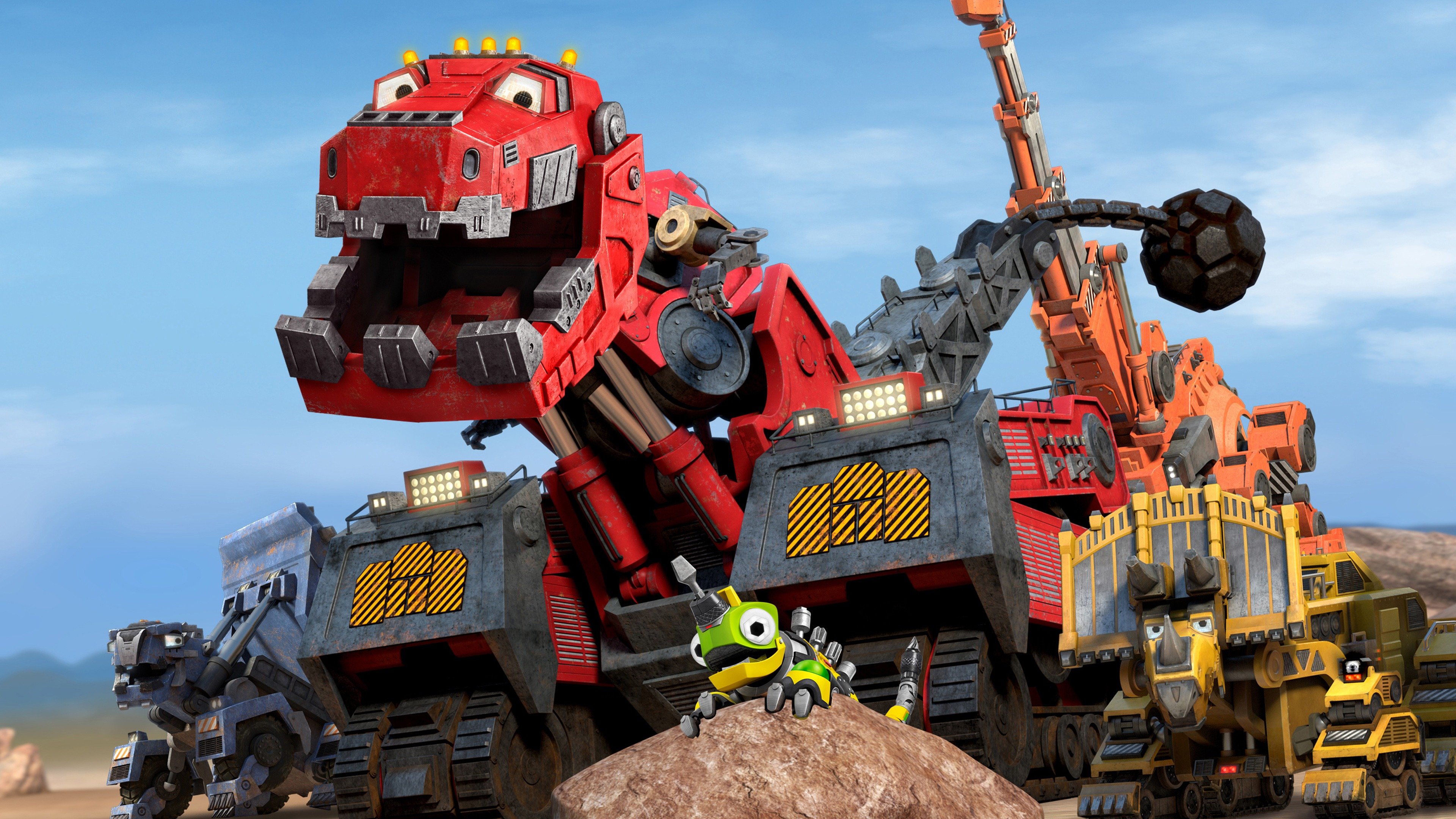 梦工厂英文动画《恐龙卡车 dinotrux》全5季1
