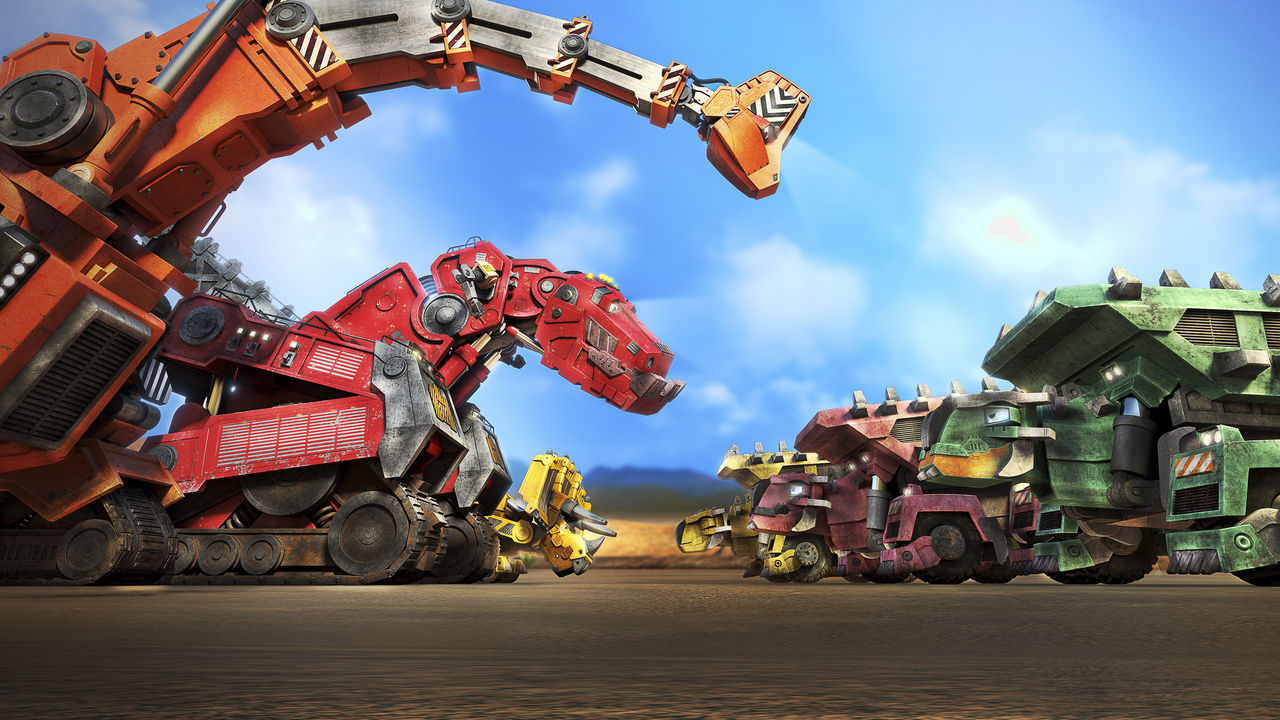 梦工厂英文动画《恐龙卡车 dinotrux》全5季2