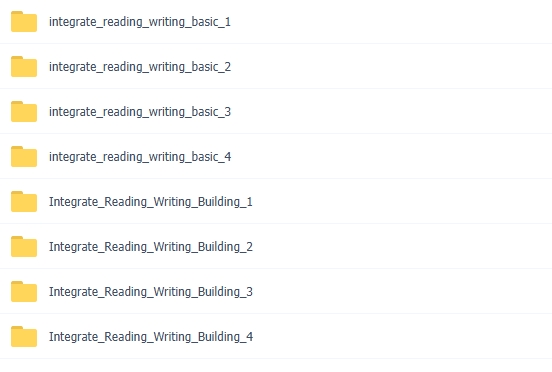 Integrate Reading & Writing阅读写作教材 百度云网盘下载