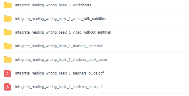 Integrate Reading & Writing阅读写作教材 百度云网盘下载