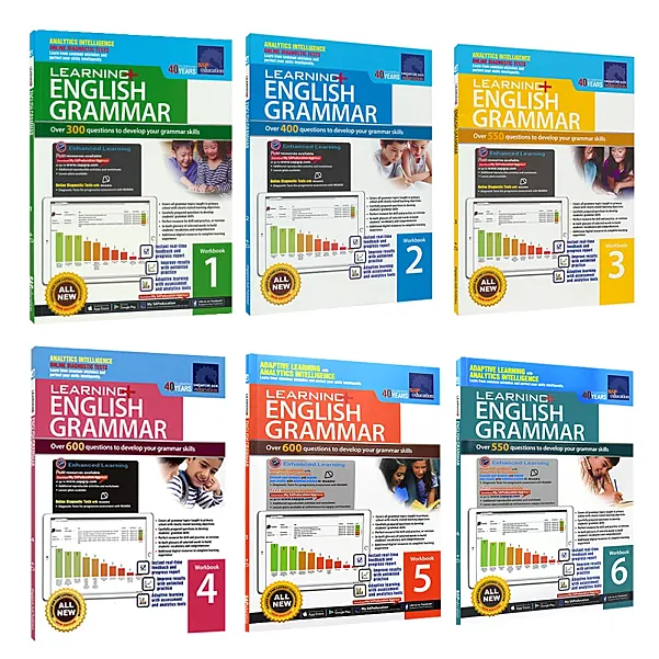 新加坡新亚语法 Sap Learning English Grammar 1-6