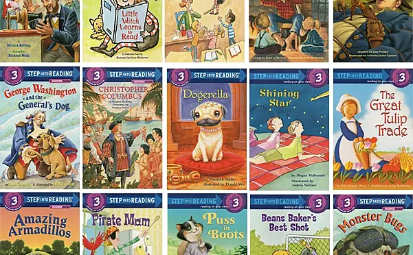 兰登书屋分级读物Step into Reading 1-5级