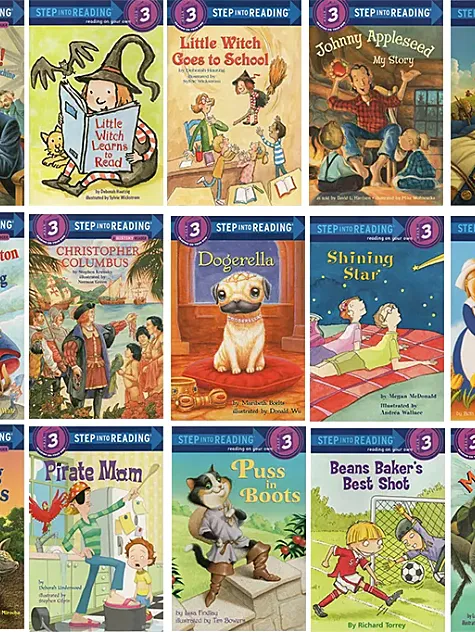 兰登书屋分级读物Step into Reading 1-5级