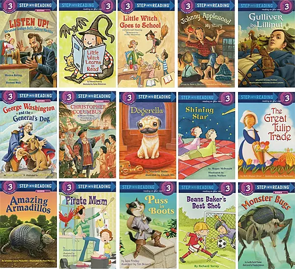 兰登书屋分级读物Step into Reading 1-5级