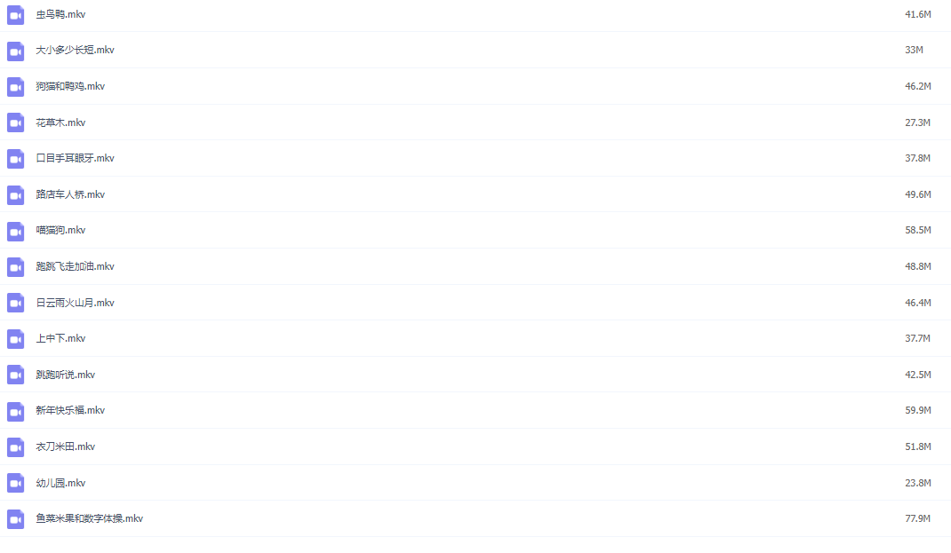 汉字乐园 15集视频