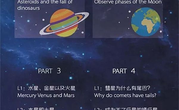 双语科普纪录片,给孩子的第一堂宇宙课