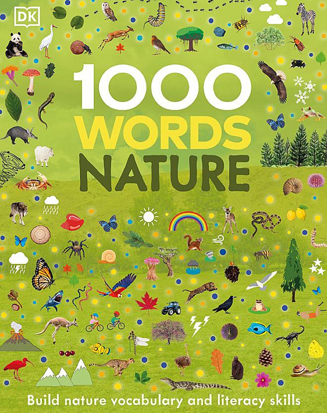 《1000 Words Nature》自然主题英文词汇读写技能PDF
