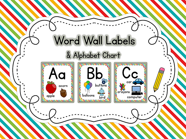 《2套精美英语闪卡环创墙贴》孩子字母单词启蒙必备教材