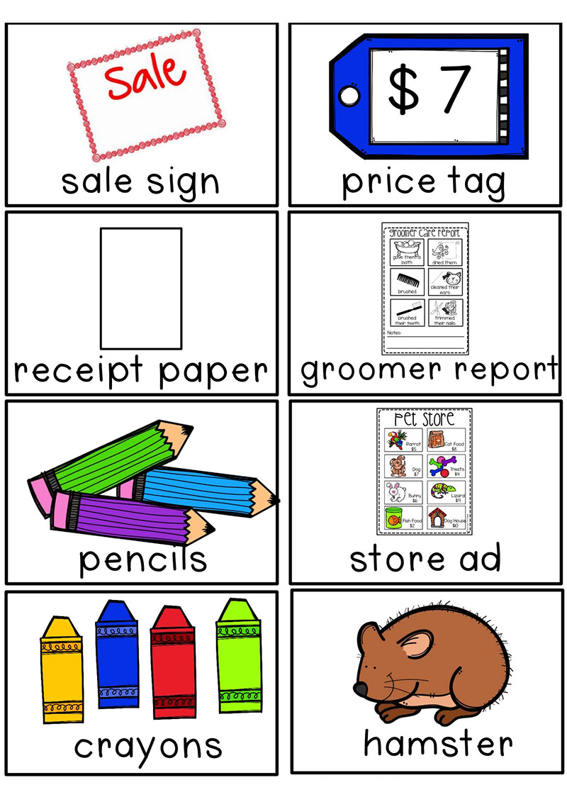 《Pet Store Dramatic Play》宠物店情景游戏素材资源