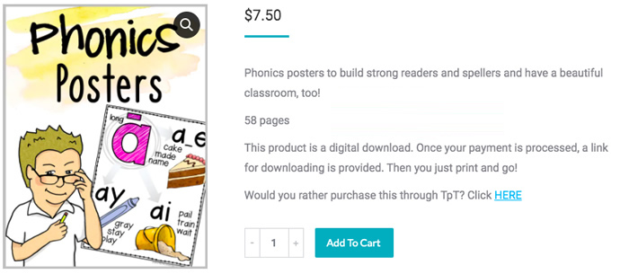 《Phonics Posters自然拼读海报》孩子英语启蒙必备