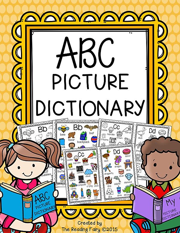 《Abc Picture Dictionary》26个字母单词卡海报PDF