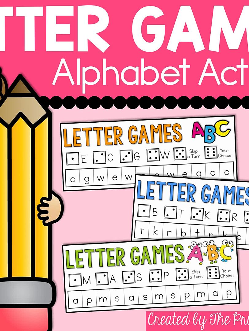 《Alphabet Letter Activities BUNDLE》英文字母启蒙互动素材