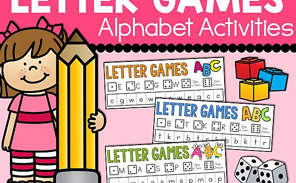 《Alphabet Letter Activities BUNDLE》英文字母启蒙互动素材