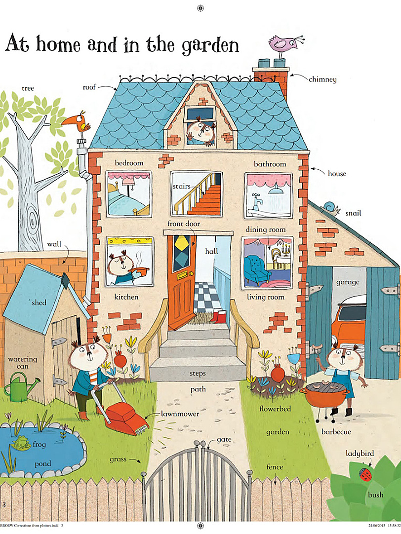 《Big Book of English Words》35页儿童必备英文词汇单词大书PDF