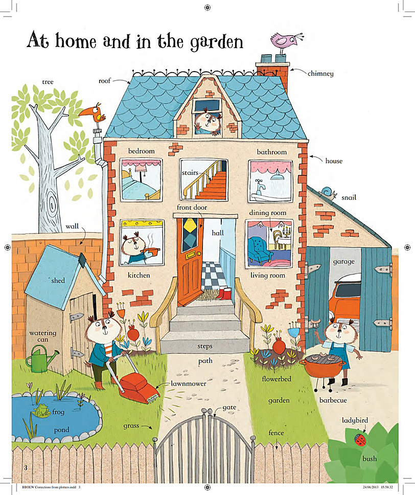 《Big Book of English Words》35页儿童必备英文词汇单词大书PDF