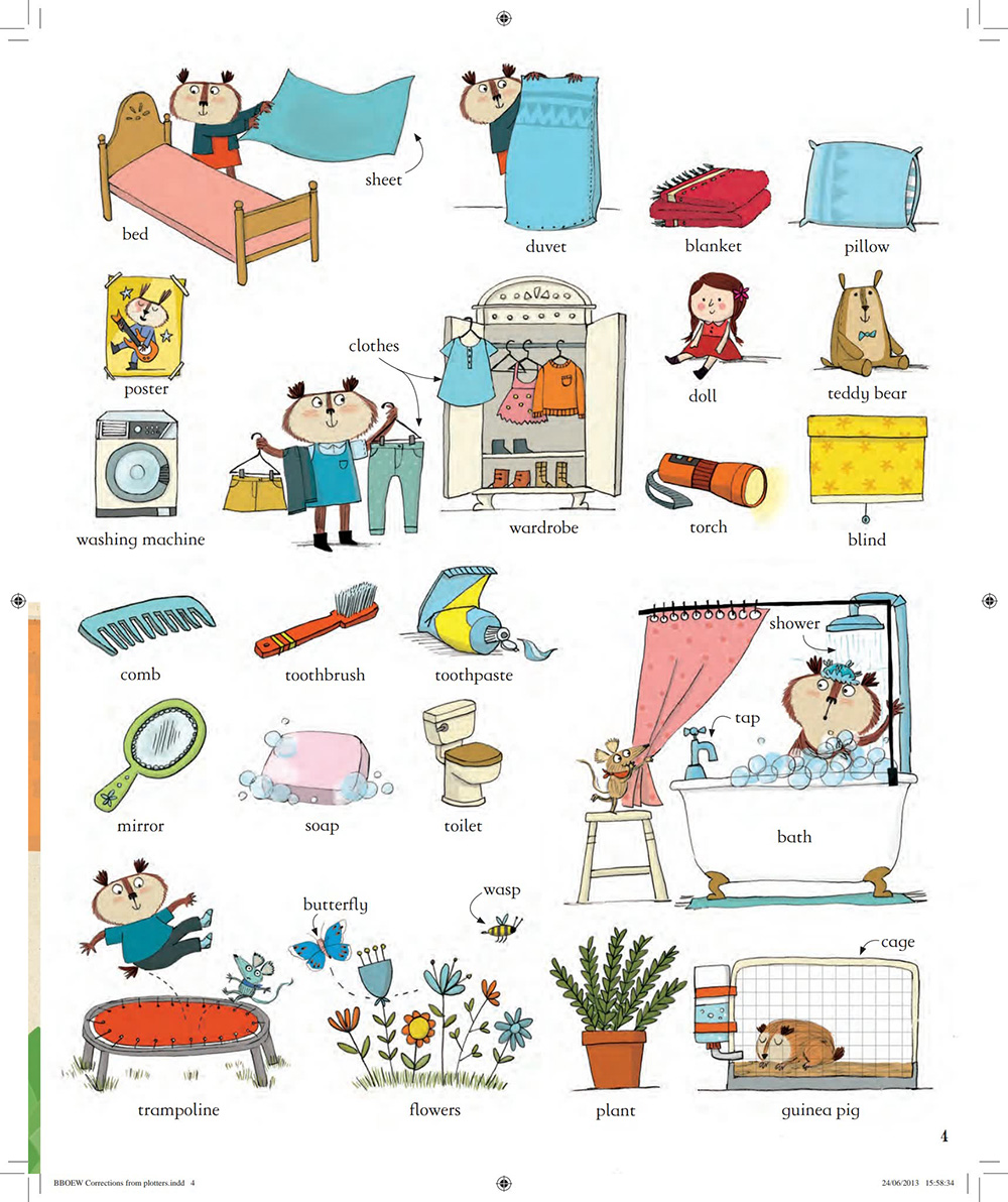 《Big Book of English Words》35页儿童必备英文词汇单词大书PDF