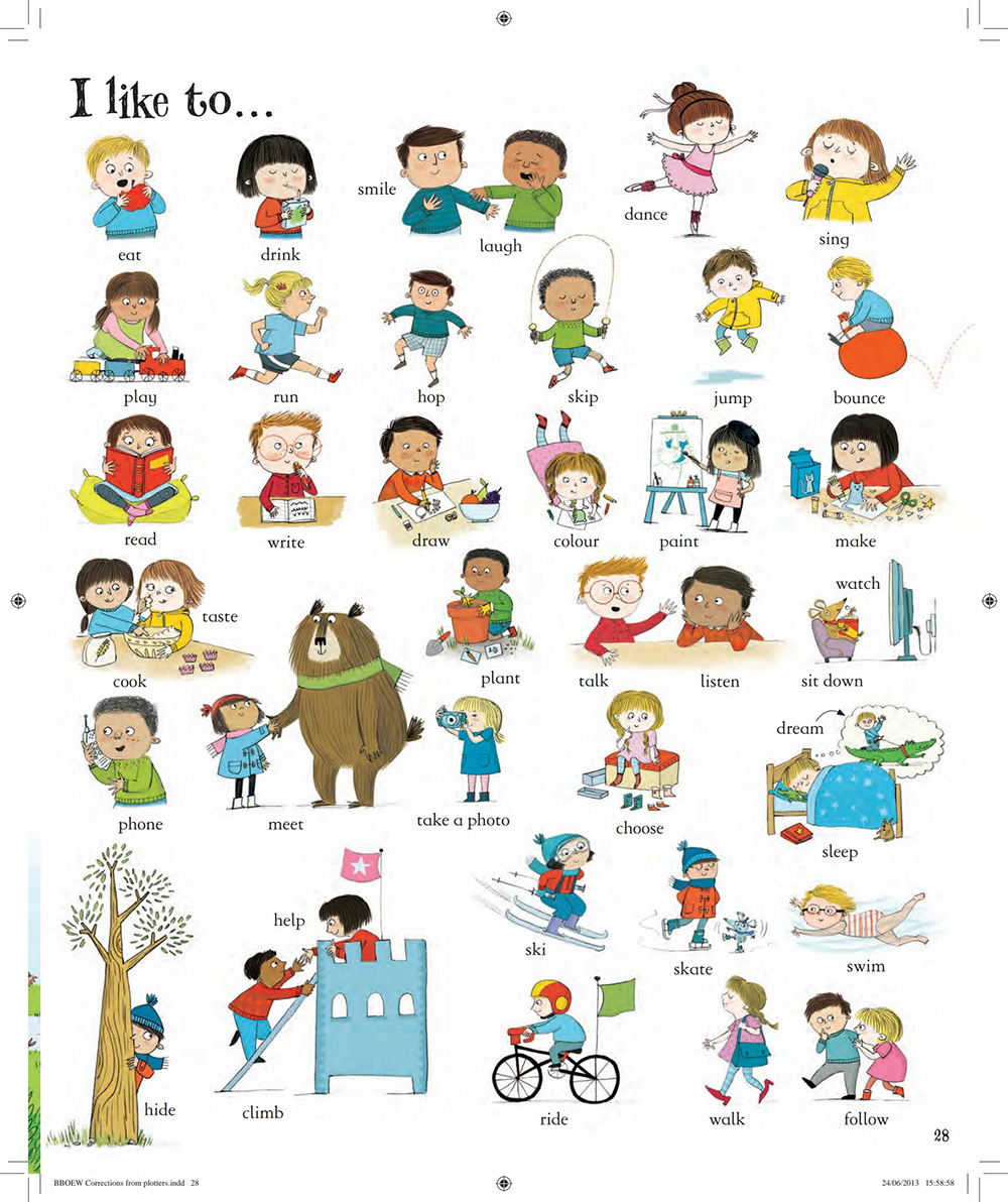 《Big Book of English Words》35页儿童必备英文词汇单词大书PDF